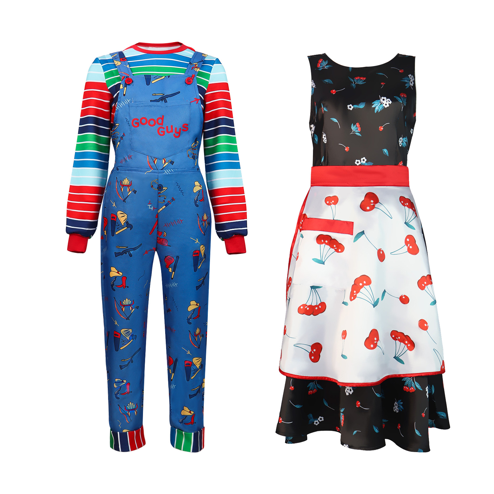 Ethnic Clothing & Online Fashion Store Khaadi Uk - Halloween Chucky Cosplay Clothing Overalls Ghost