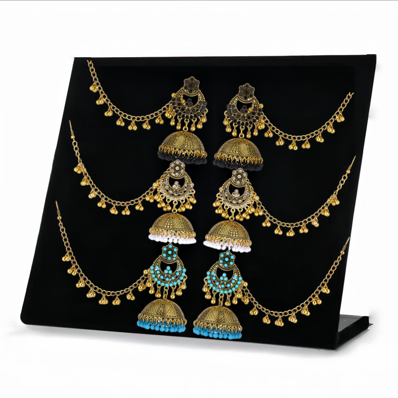 Ethnic Wear In Fashion - Vintage Bohemian Ethnic-Style One Piece Earrings