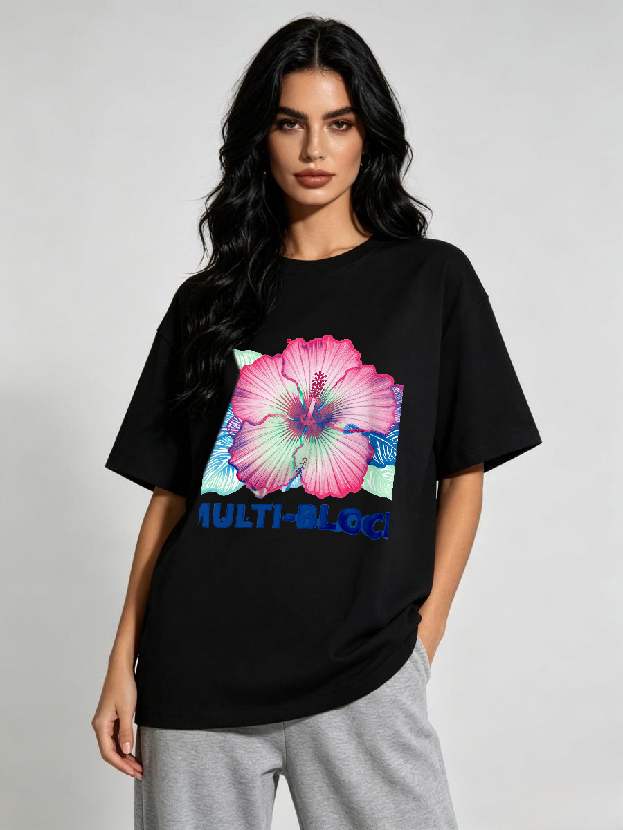 Ethnic Wear Fashion Designer - T Shirts Woman Block Print Hand