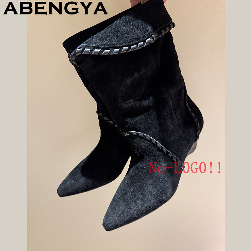 2026 Real Suede Leather Fashio - Ethnic Fashion Week ulasan dan harga