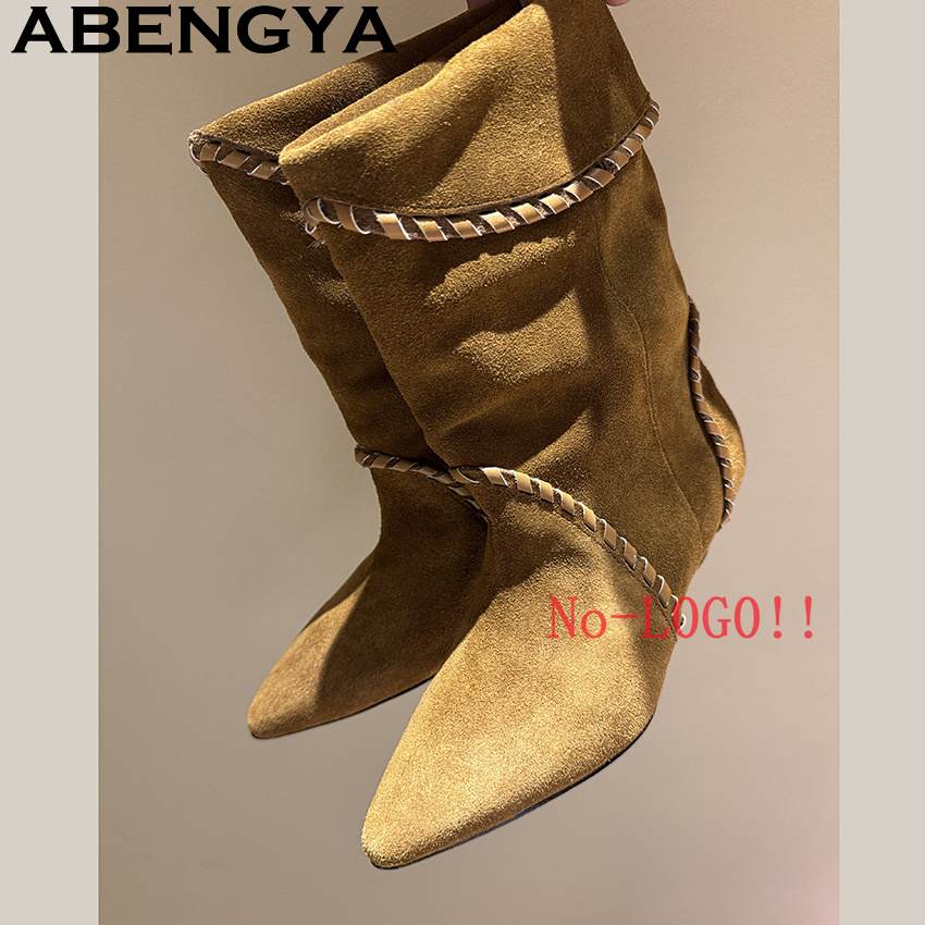 2026 Real Suede Leather Fashio - Ethnic Fashion Week ulasan dan harga