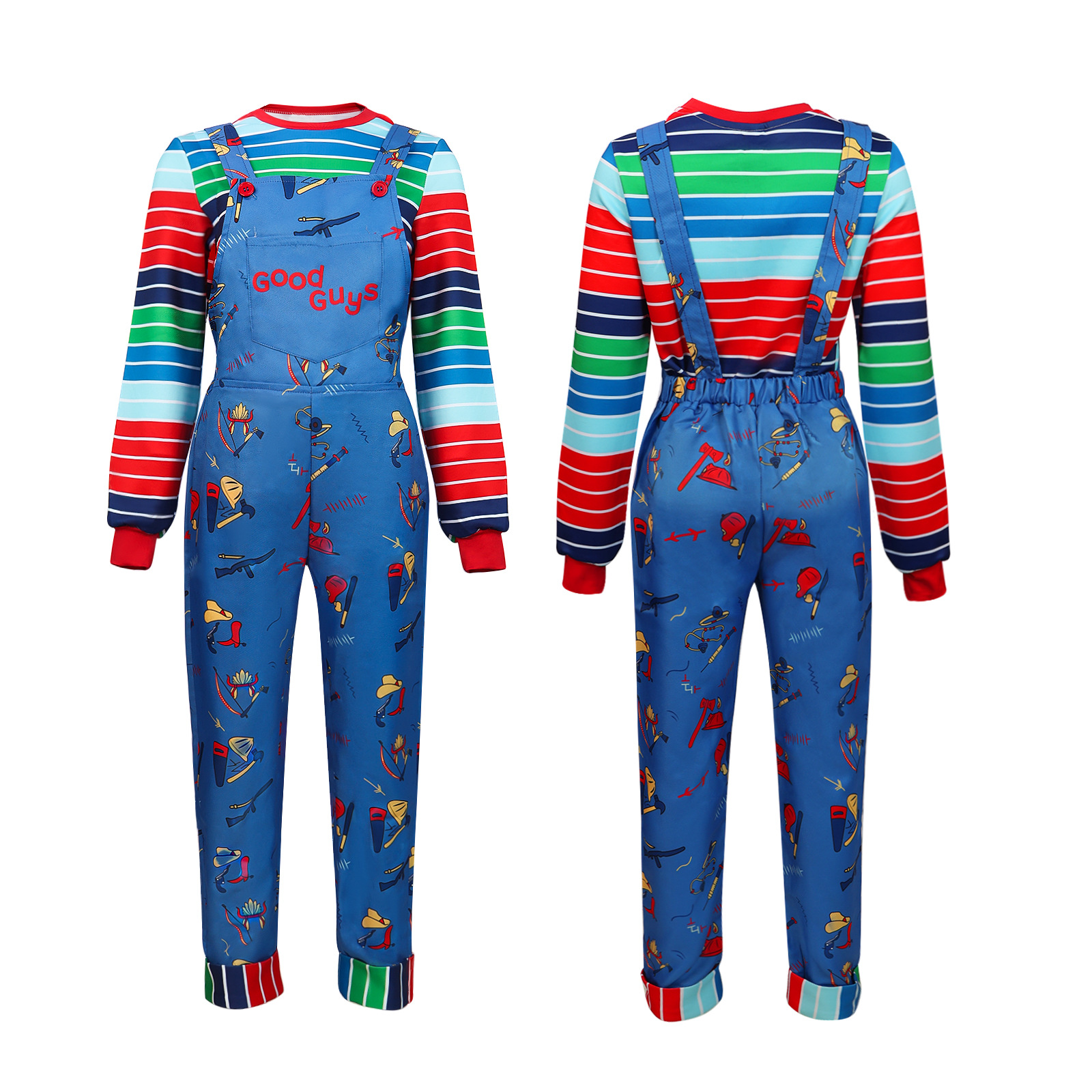 Halloween Chucky Cosplay Cloth - Ethnic Clothing & Online Fashion Store Khaadi Uk ulasan dan harga