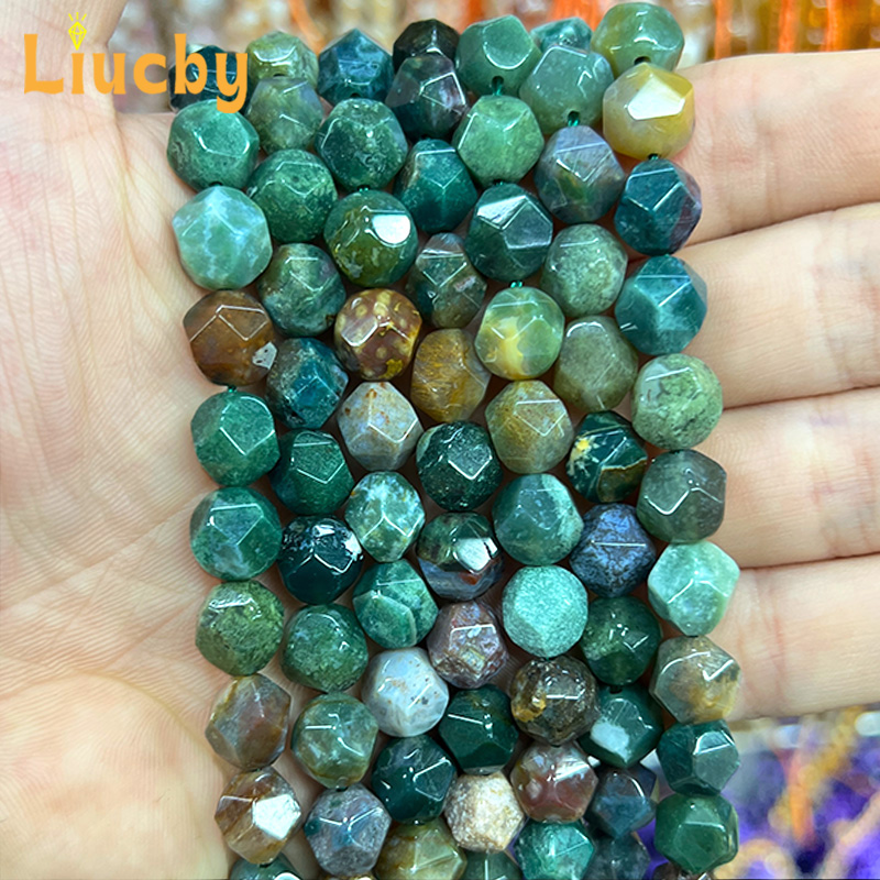 Natural Stone Faceted Indian a - Ethnic Fashion India ulasan dan harga