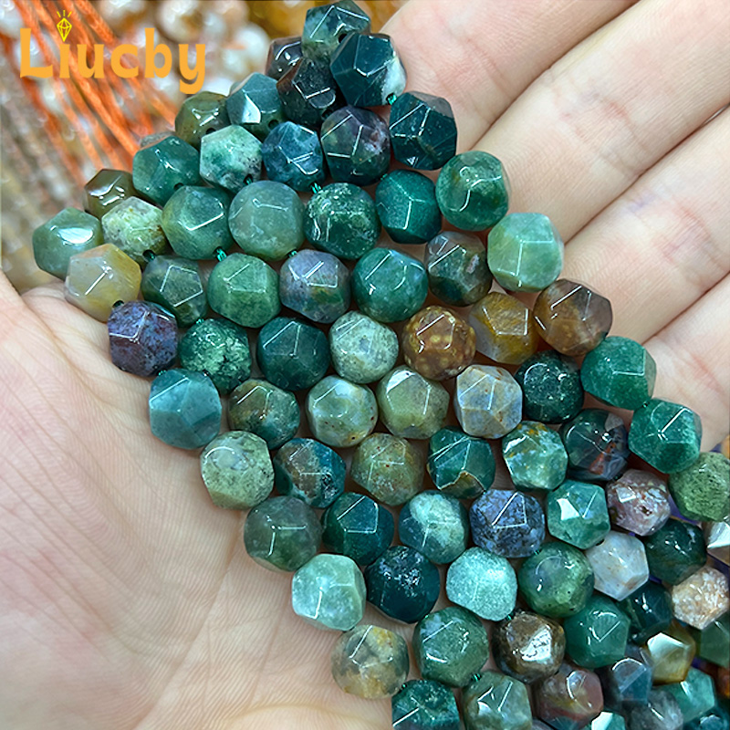 Natural Stone Faceted Indian a - Ethnic Fashion India ulasan dan harga