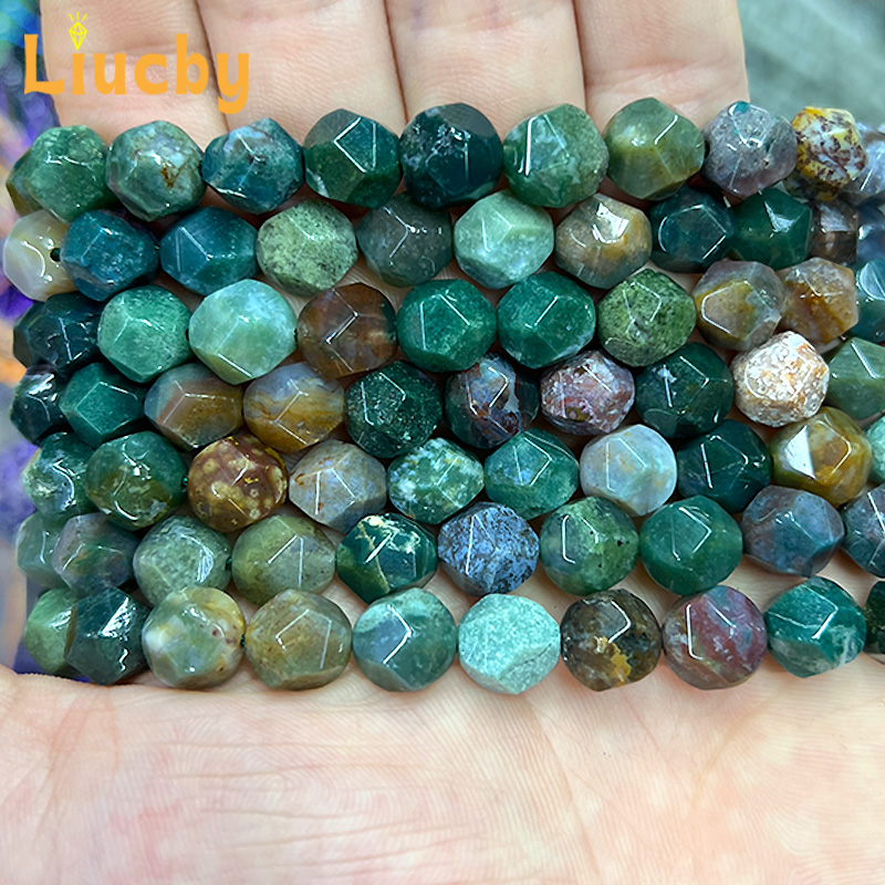 Natural Stone Faceted Indian a - Ethnic Fashion India ulasan dan harga