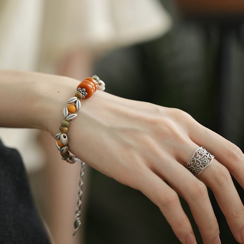 Yellow Disc Round Bead Spacer  - Ethnic Wear Fashion Designer ulasan dan harga