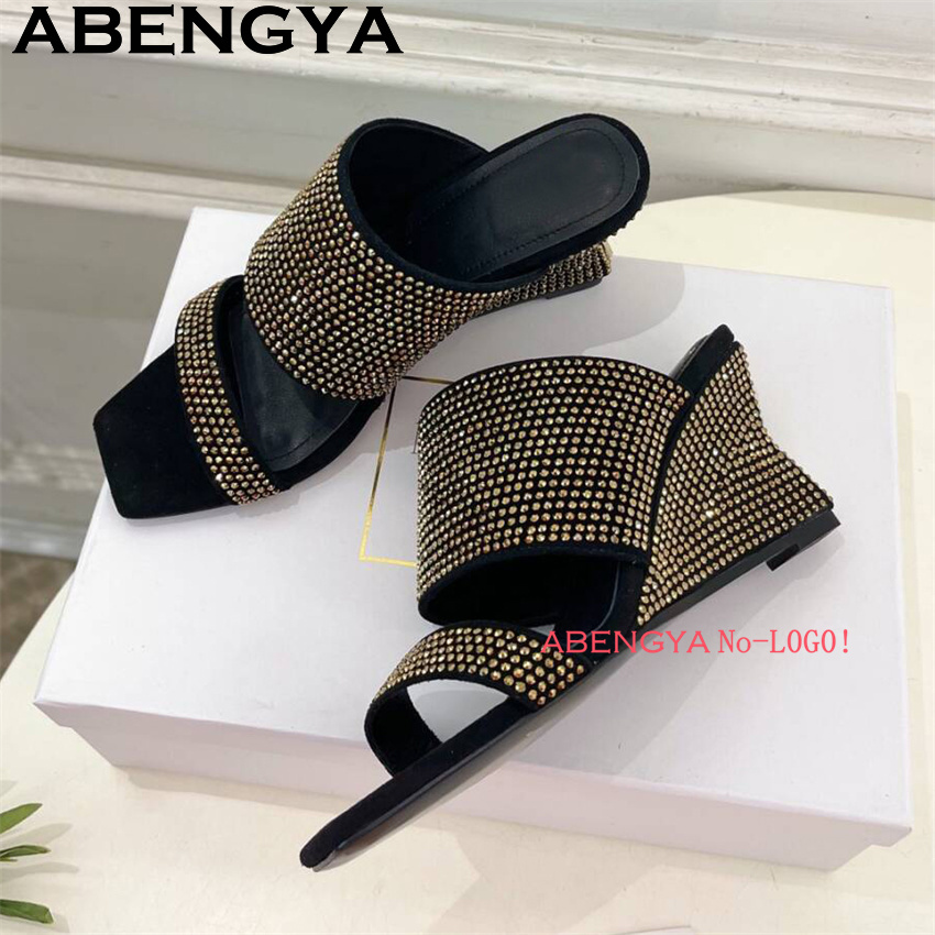 Elegant Style Rhinestone Wedge - Ethnic Fashion Week ulasan dan harga