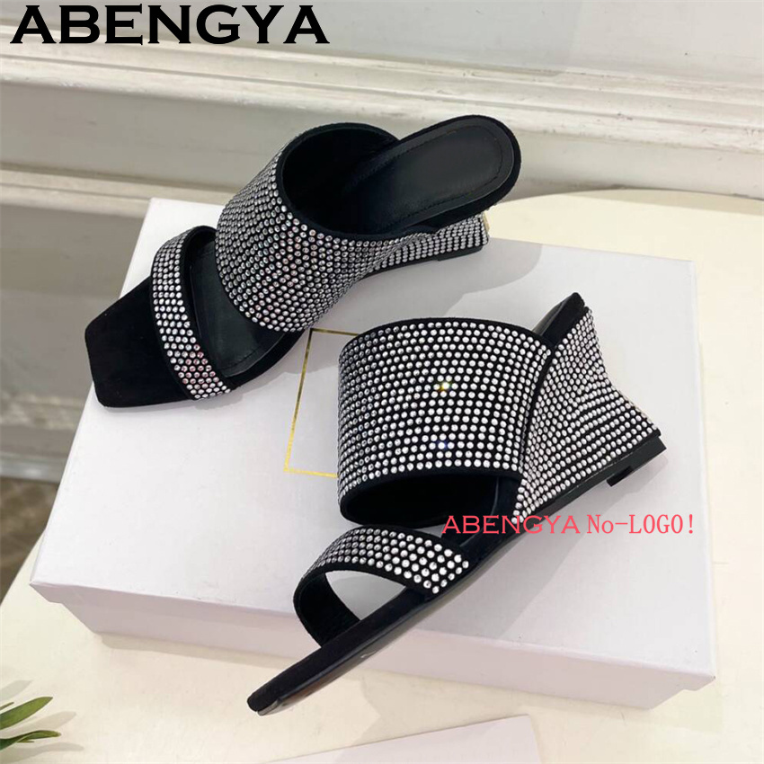 Elegant Style Rhinestone Wedge - Ethnic Fashion Week ulasan dan harga