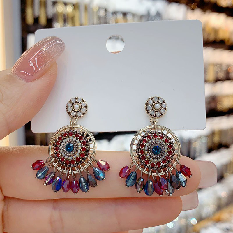 Niche Design Bohemian Tassel V - Ethnic Wear Fashion Designer ulasan dan harga