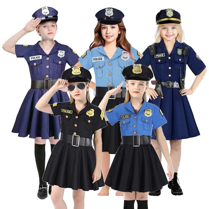 Halloween Children's Police Su - Ethnic Wear In Fashion ulasan dan harga