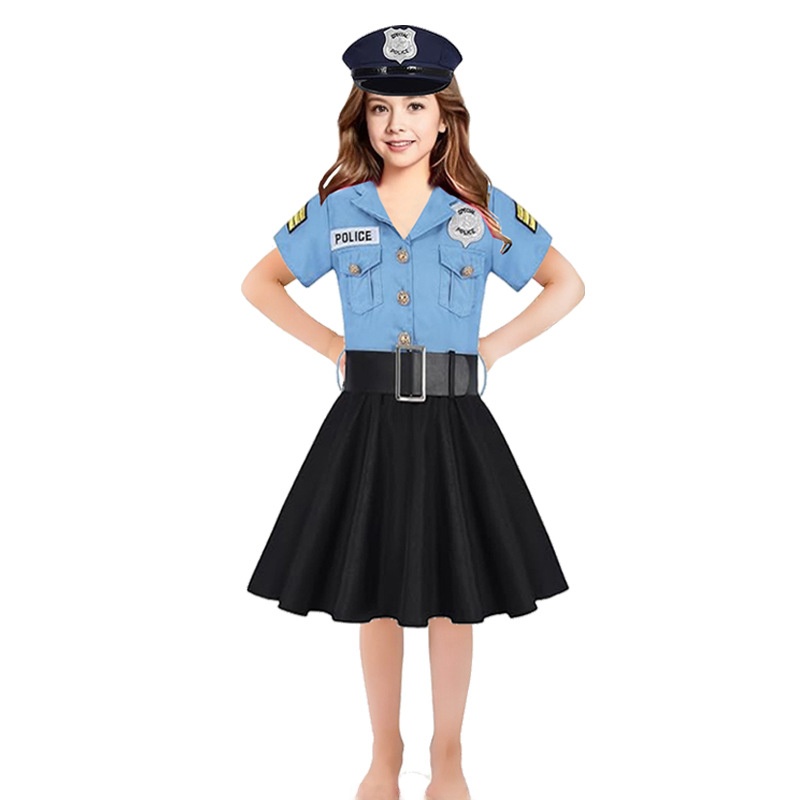 Halloween Children's Police Su - Ethnic Wear In Fashion ulasan dan harga