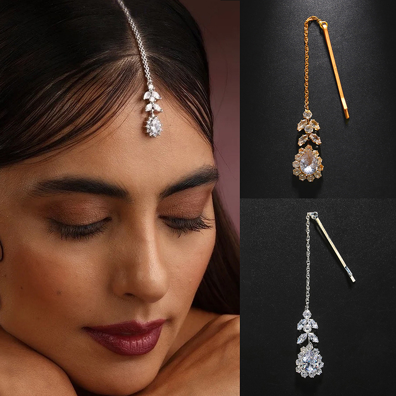 Fashion Indian Bridal Forehead - Ethnic Fashion India ulasan dan harga