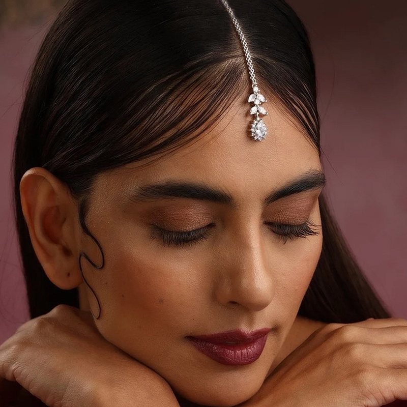 Fashion Indian Bridal Forehead - Ethnic Fashion India ulasan dan harga