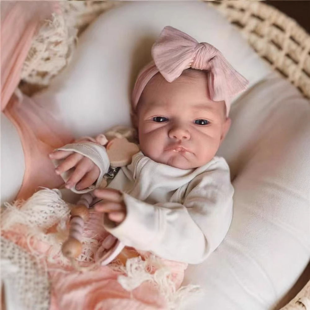 48CM Reborn Silicone Dolls Aug - Ethnic Fashion Model ulasan dan harga