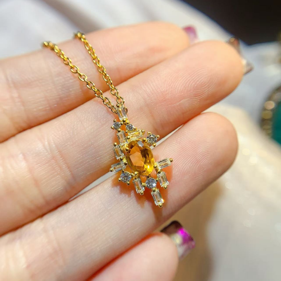 Fashion Jewelry Natural Crysta - Ethnic Wear In Fashion ulasan dan harga