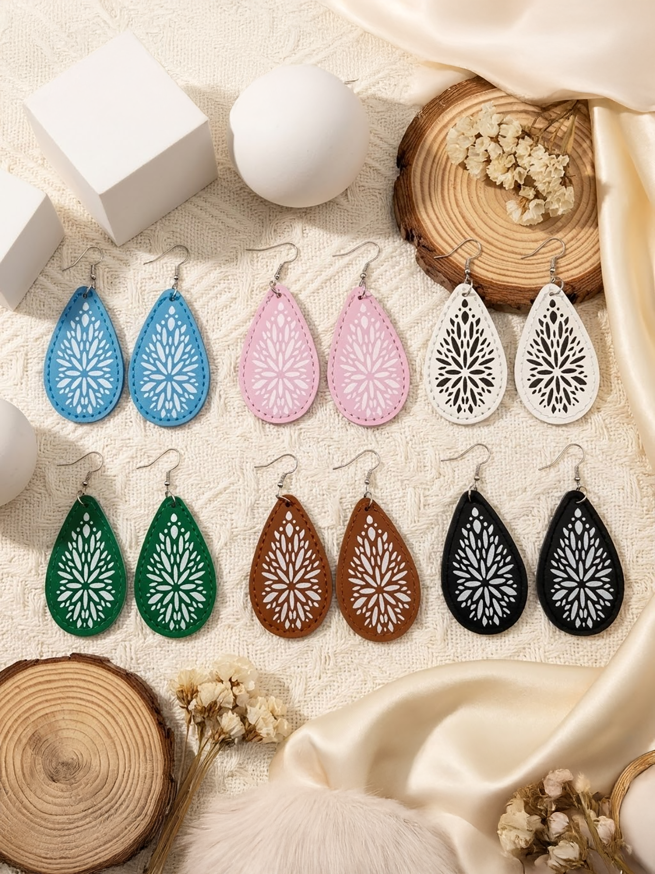 6 Pairs/Set, Fashionable Class - Ethnic Wear Fashion Designer ulasan dan harga