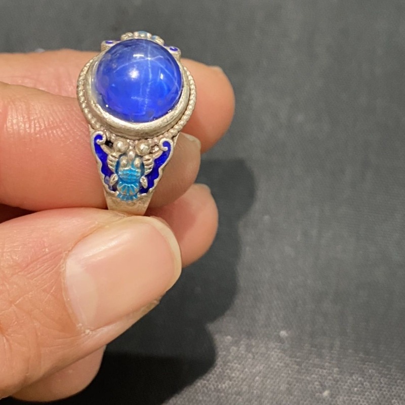 Ethnic Cloisonne Open Ring, Ex - Ethnic Wear Fashion Designer ulasan dan harga