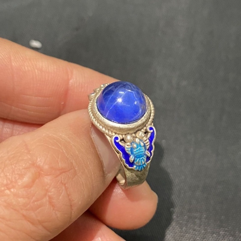 Ethnic Cloisonne Open Ring, Ex - Ethnic Wear Fashion Designer ulasan dan harga