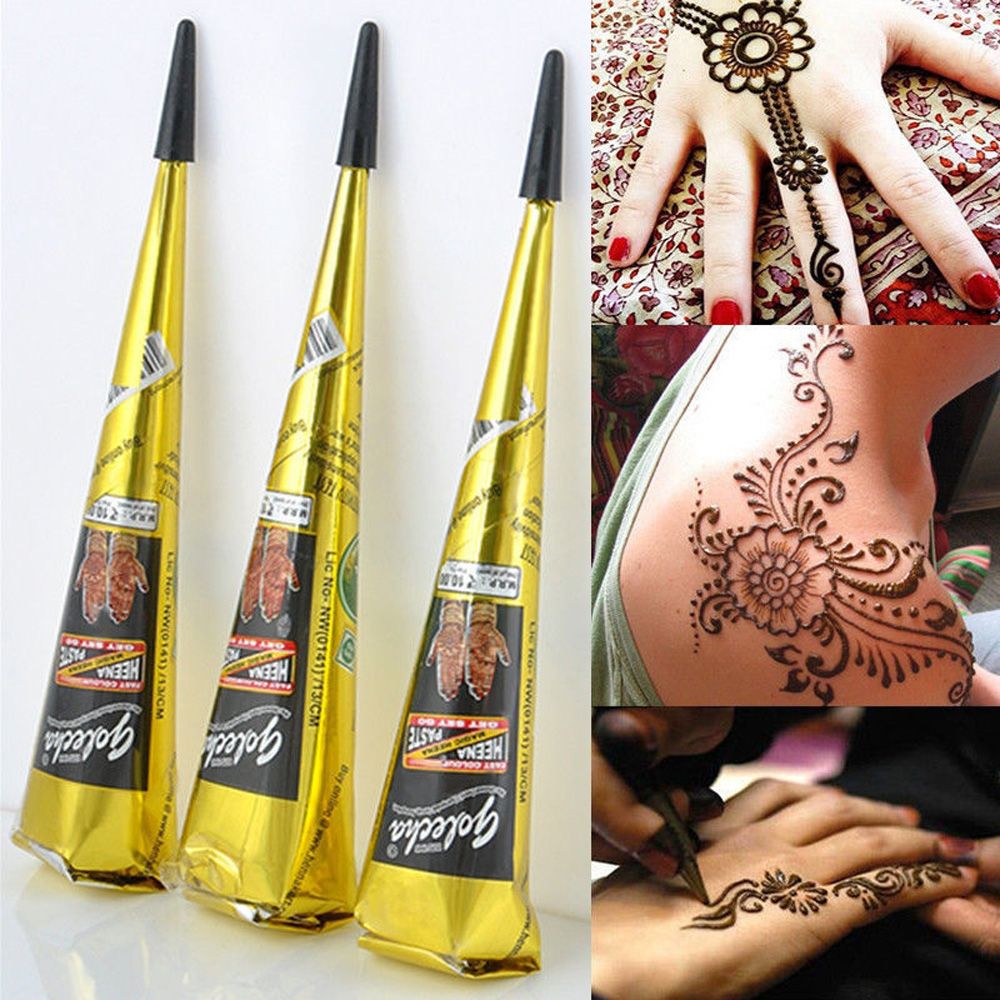 Natural Temporary Flash Tattoo - Ethnic Fashion India ulasan dan harga