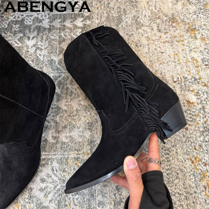 New Suede Tassels Designer Ank - Ethnic Fashion Week ulasan dan harga