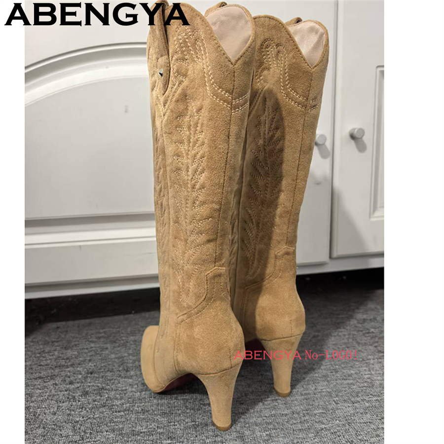 Classic Knee High Cowboy Knigh - Ethnic Fashion Week ulasan dan harga