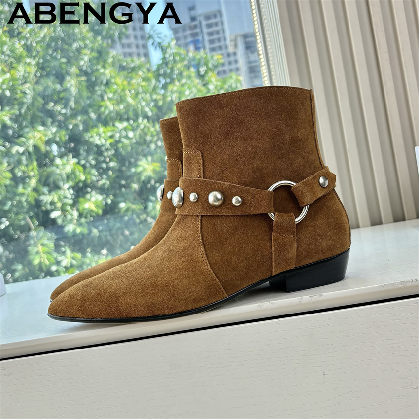 Winter Flat Ankle Boots for Wo - Ethnic Fashion Week ulasan dan harga