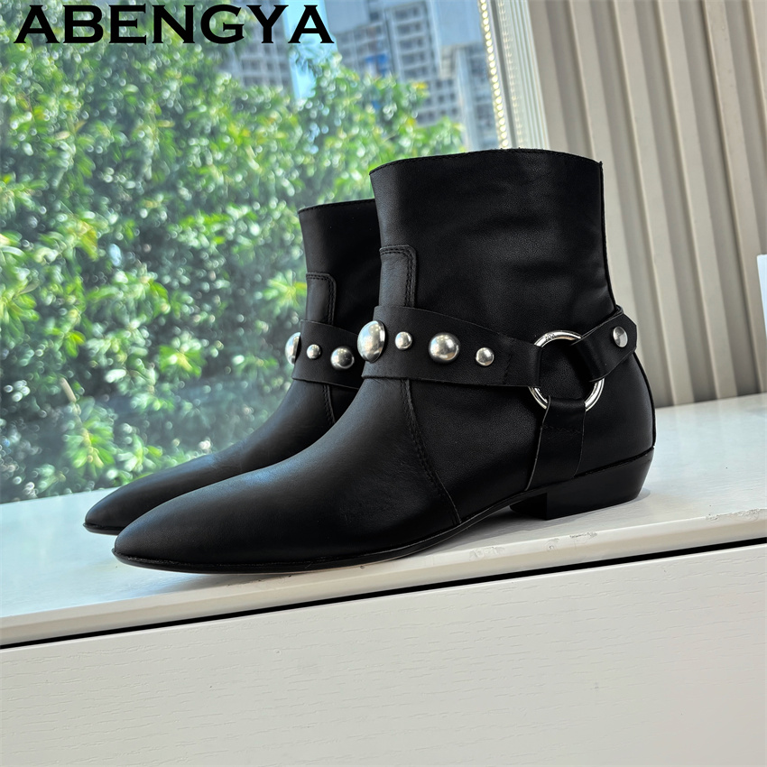 Winter Flat Ankle Boots for Wo - Ethnic Fashion Week ulasan dan harga