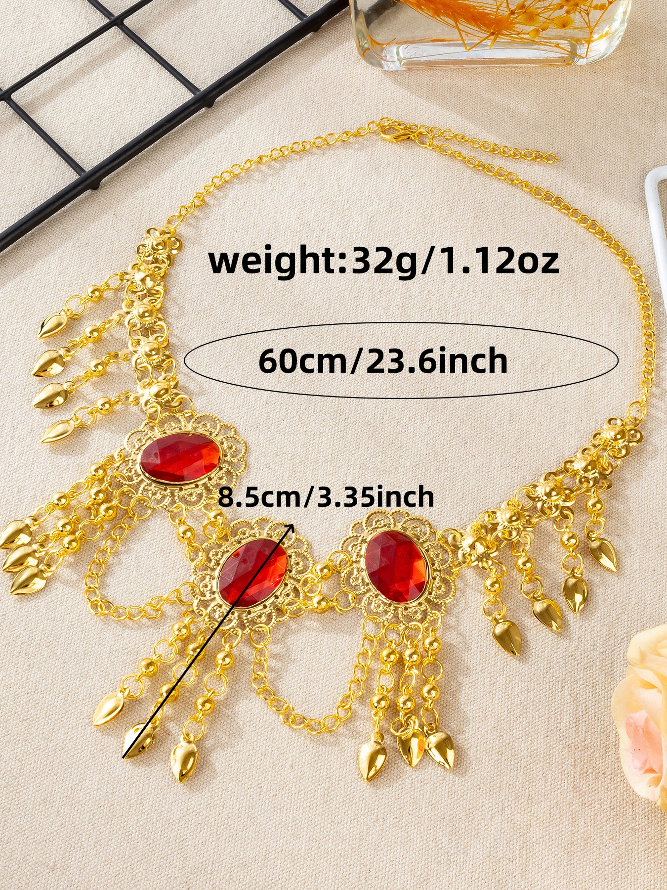 Belly dance head chain, Indian - Ethnic Fashion India ulasan dan harga