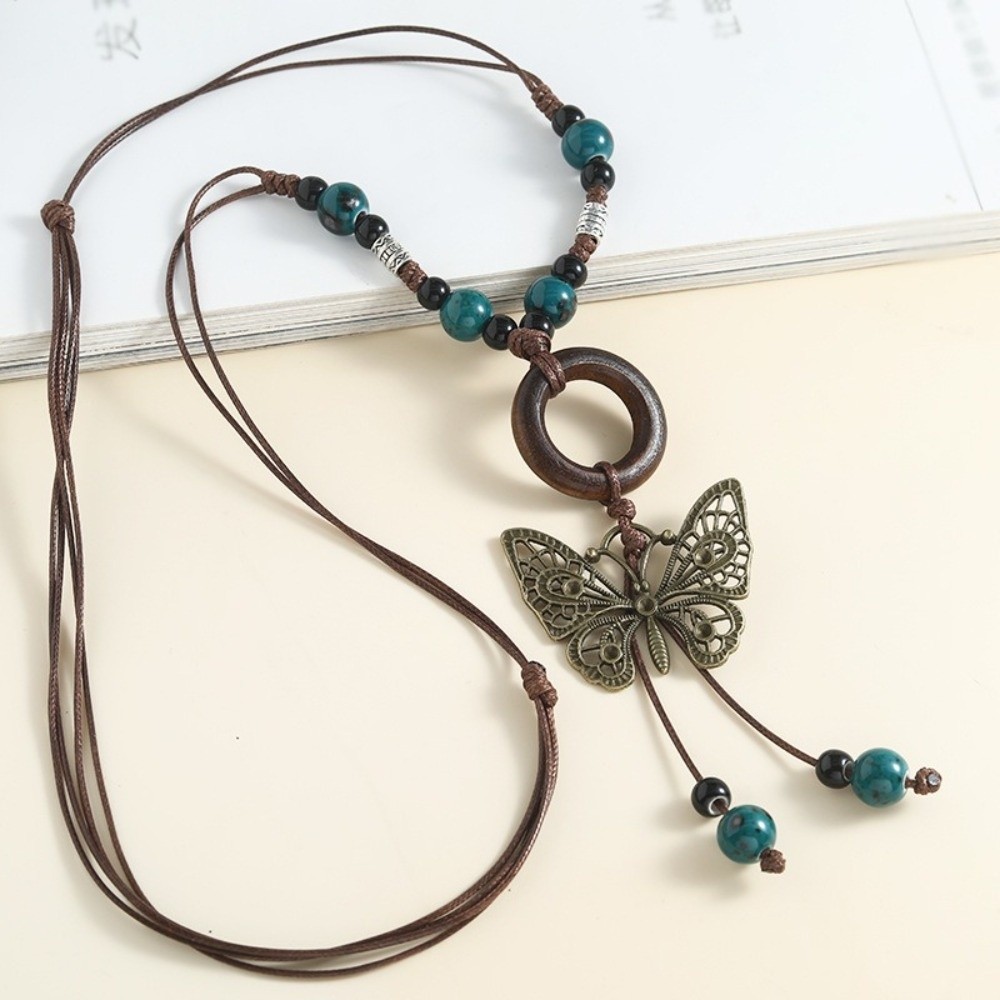 Ethnic Style Butterfly Pendant - Ethnic Wear Fashion Designer ulasan dan harga